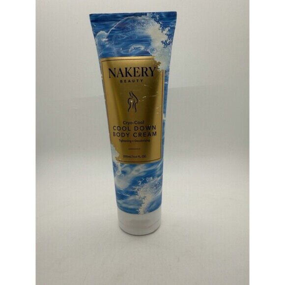 Nakery Beauty Cryo-Cool Cool Down Body Cream Tightening Deodorizing 6.6oz New - Picture 1 of 9